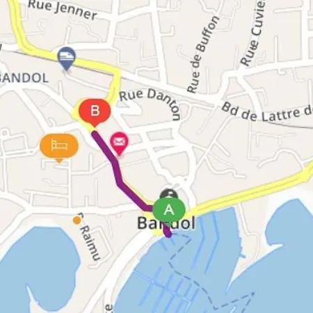 Marycel T2 Avec Terrasse Wifi Clim Et Garage * Bandol